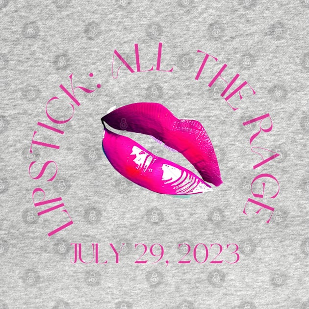 All The Rage National Lipstick Day 2023 pink lipstick version by The Friendly Introverts